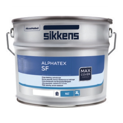 ALPHATEX SF (глубокоматовая краска для стен и потолков, моющаяся)